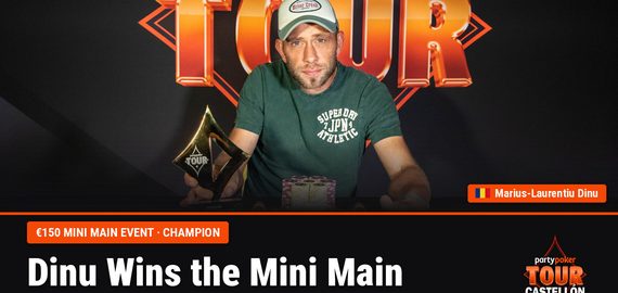 Dinu Captures Mini Main Event Glory as Hutchins and Ruiz Win Side Events at PartyPoker Tour Castellón