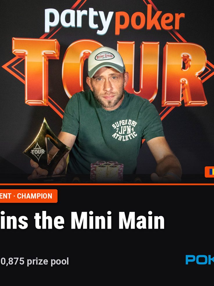 Dinu Captures Mini Main Event Glory as Hutchins and Ruiz Win Side Events at PartyPoker Tour Castellón