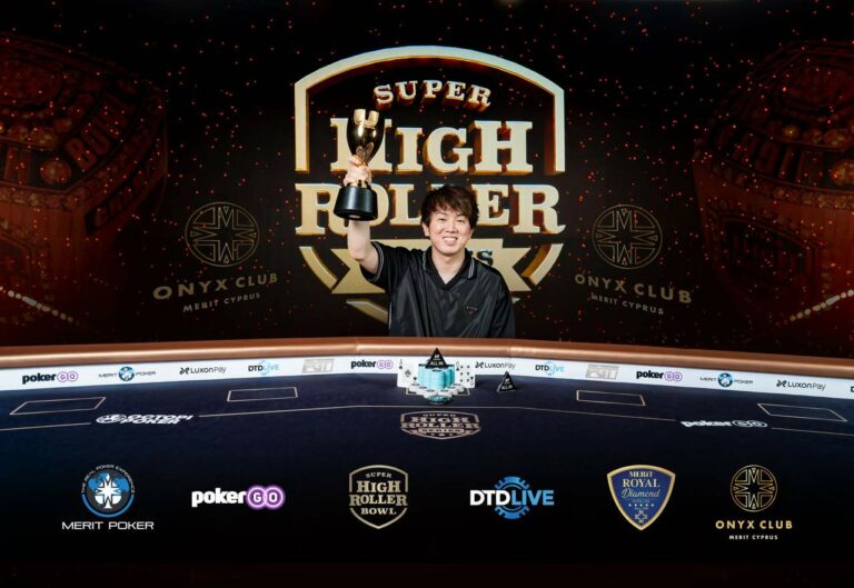 Masashi Oya Dominates Final Table in Super High Roller Series Event #4 for $535,000