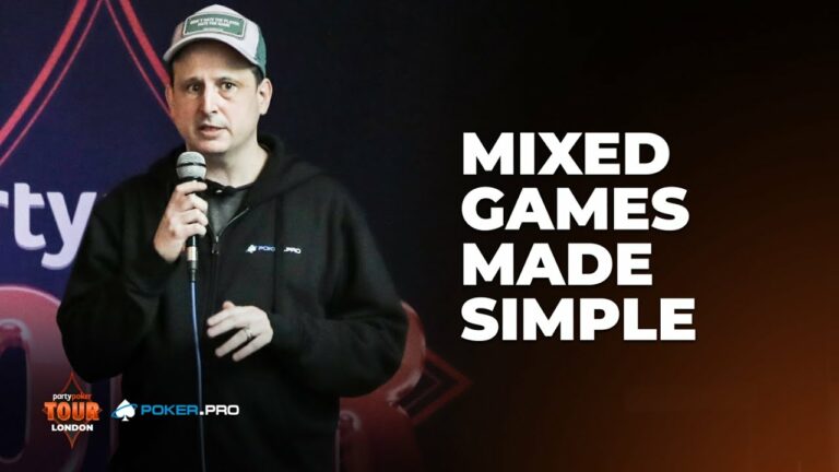 Mastering Mixed Games Jason Glatzer