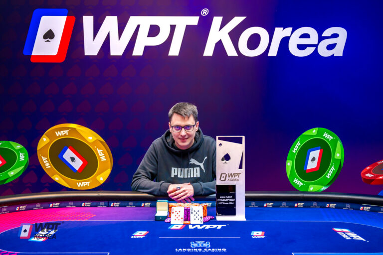 WPT Global Qualifier Mate Hanusi Triumphs at WPT Korea