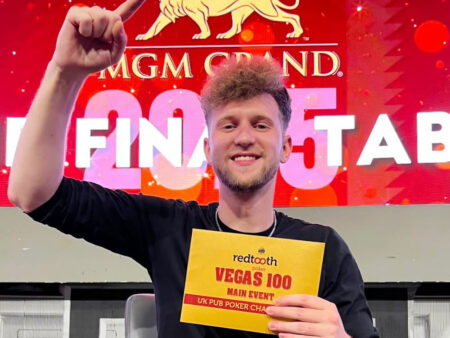 Matt Saville Makes History at the Vegas 100 Final Table