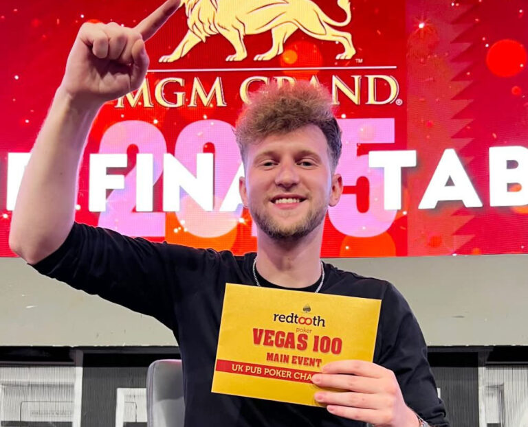 Youngest and 2025 Vegas 100 Winner Matthew Saville