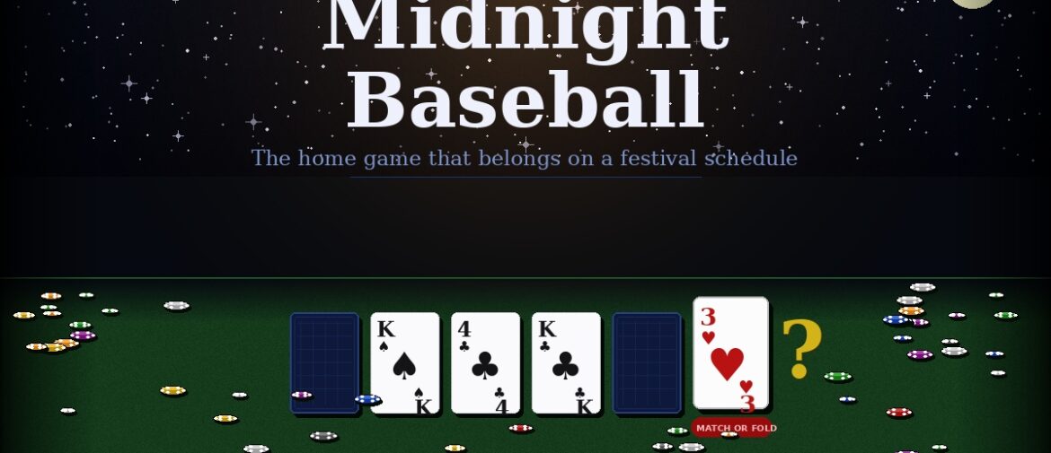 Midnight Baseball: The Home Game That Belongs on a Festival Schedule