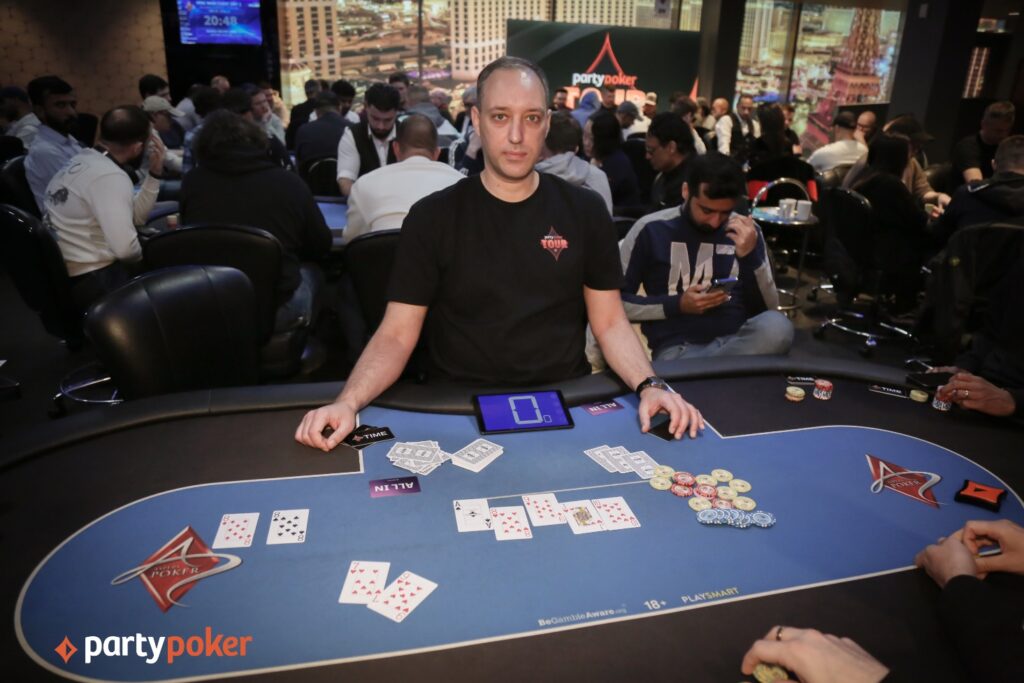 2025 PartyPoker Tour UK London £150 Mini Main Event Day 1c