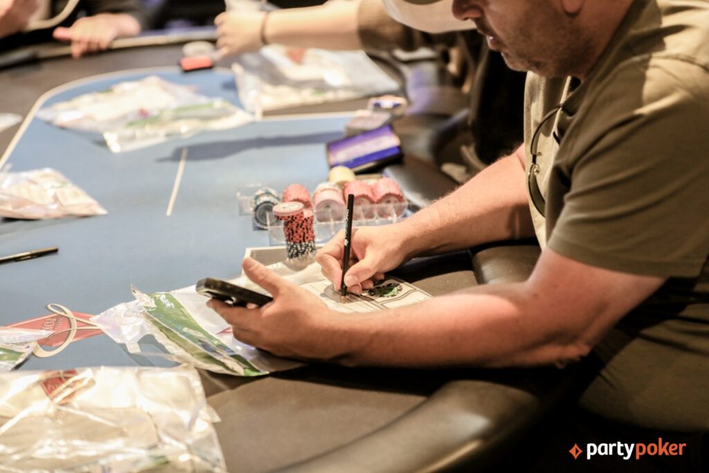 2025 PartyPoker Tour UK London £150 Mini Main Event Day 1c
