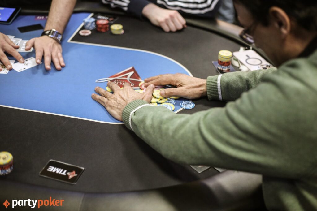 2025 PartyPoker Tour UK London £150 Mini Main Event Day 1c