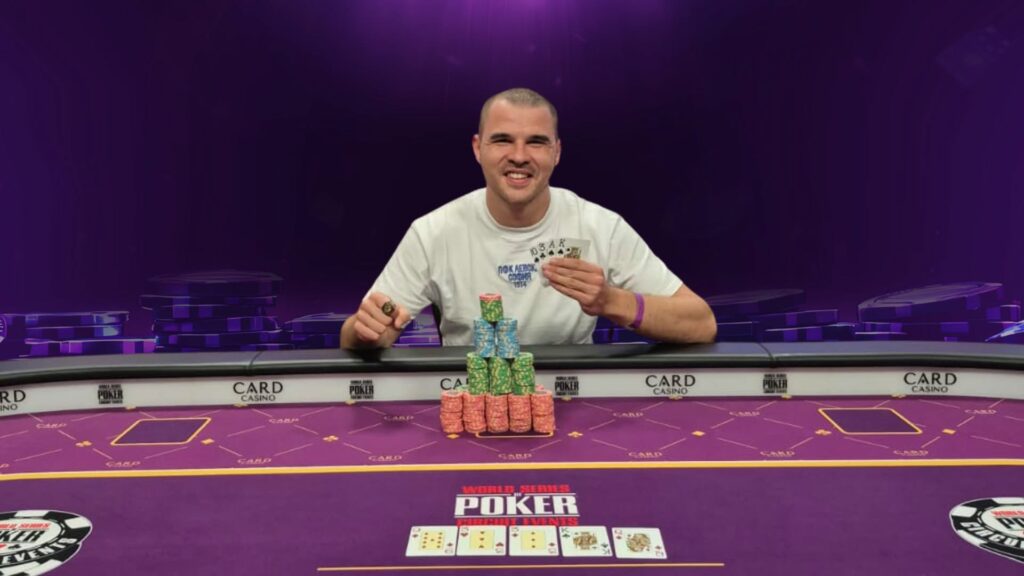 Miroslav Pantaleev 2026 WSOP Circuit Bratislava Ring Win