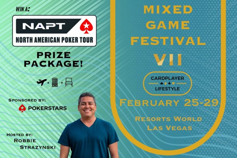 Robbie Strazynski Supporting Grassroots Poker Via Mixed Game Festival VII