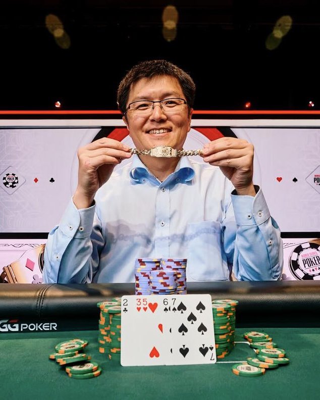 Naoya Kihara 2026 WSOP Event #17: $10,000 No-Limit 2-7 Lowball Draw Championship Bracelet Win