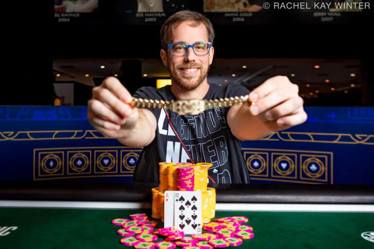 Nelson Mari Sanchez 2025 WSOP Event #90: $777 Lucky 7's Bracelet Winner