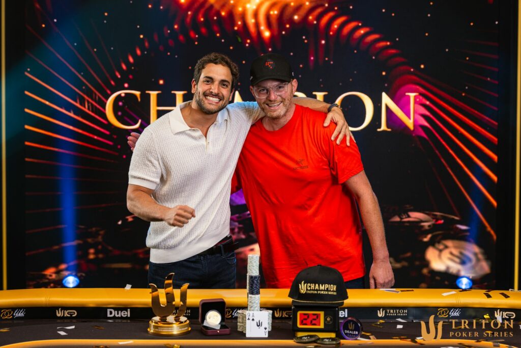Nick Petrangelo and Joao Simao 2026 Triton Poker Jeju II