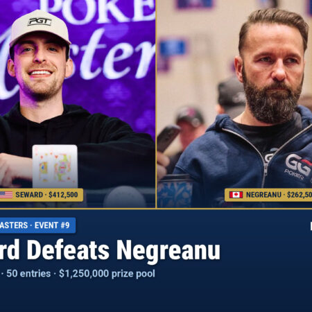 Nick Seward Defeats Daniel Negreanu to Win 2026 Poker Masters Event #9: $26,000 NLH
