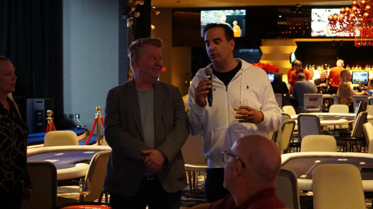 Christer Larsson and Mounir Tajiou. Photo: Elin Holmgren