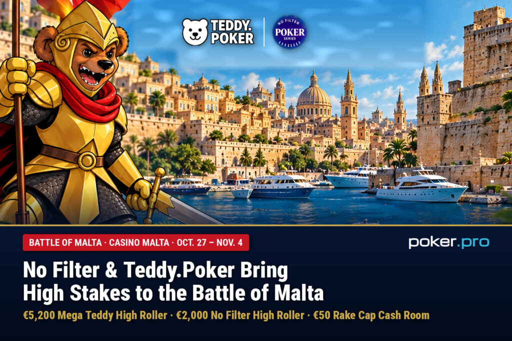 Nofilterteddypokerbattleofmalta2026highstakes – No Filter and Teddy.Poker Bring High Stakes to the Battle of Malta