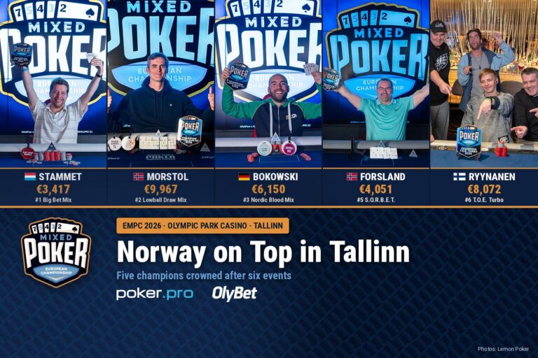 Norwayontoptallinn2026europeanmixedpokerchampionship – Norway on Top in Tallinn at the 2026 European Mixed Poker Championship