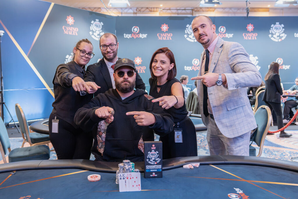 Oleksandr Sadovyi 2026 WSOP Circuit Malta Ring Win