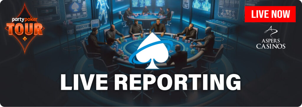 PartyPoker Tour London Live Reporting Aspers Casino