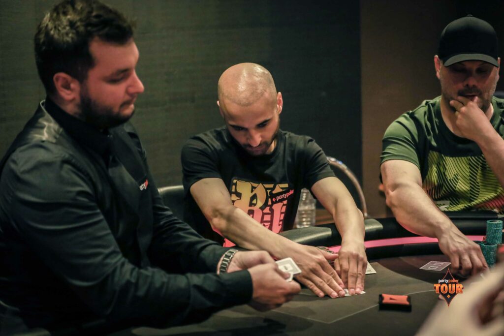 Hady Sirbu during the 2025 PartyPoker Tour Manchester. Photo: PartyPoker