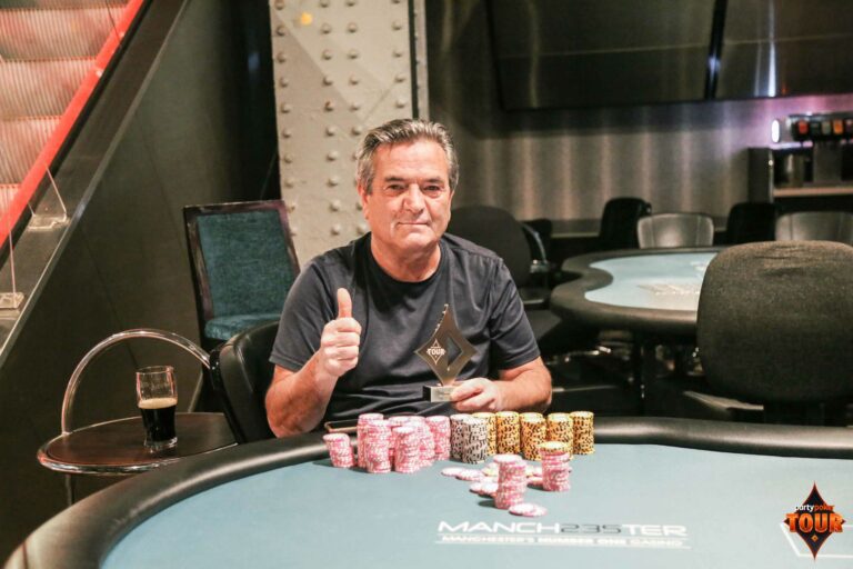 Daryosh Rossookh, winner of the £100 PLO456 PokerPRO Turbo 7-max. Photo: PartyPoker