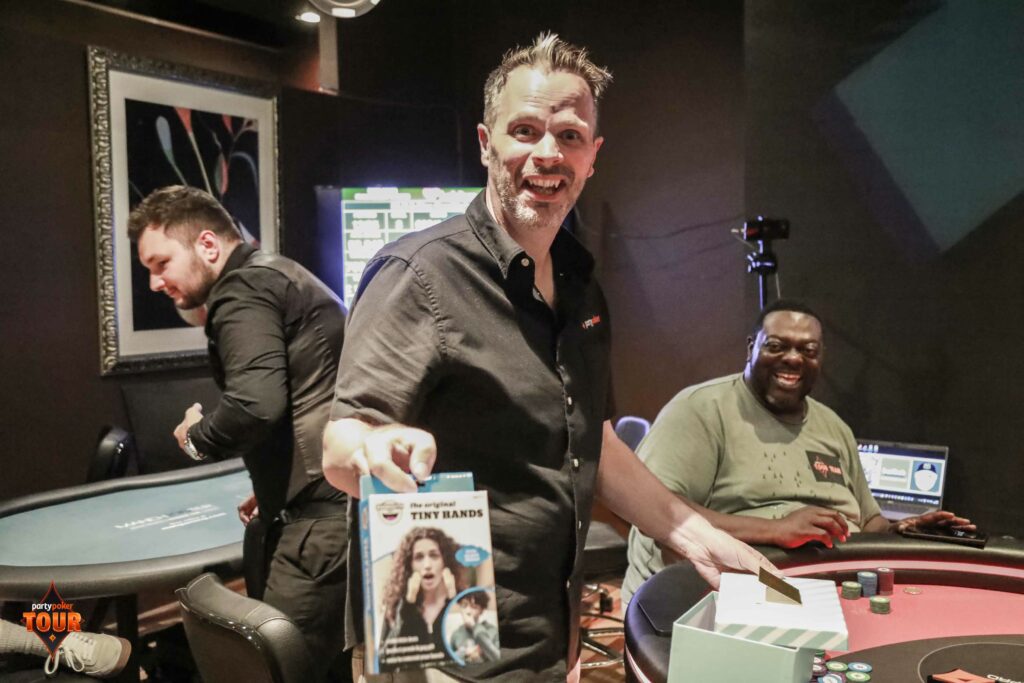 Barry Carter during the 2025 PartyPoker Tour Manchester. Photo: PartyPoker