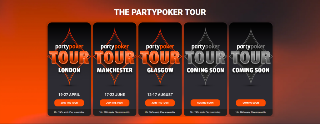 PartyPoker Tour in the UK 2025