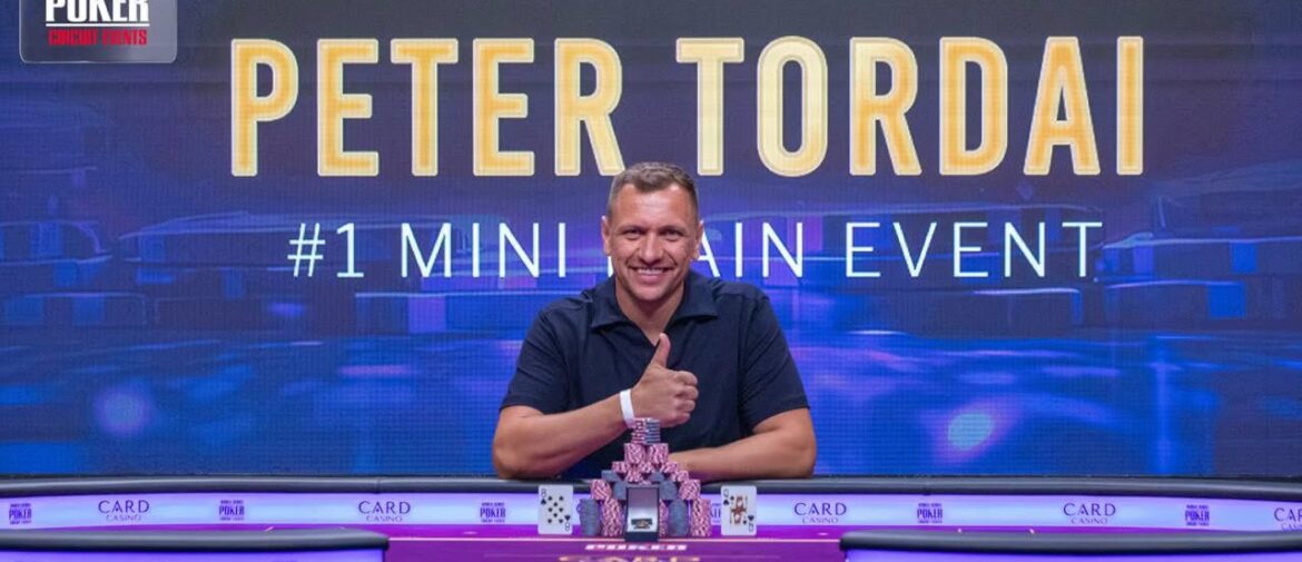 Tordai Cleans Up Final Table to Win Mini Main Event at WSOP Circuit Bratislava
