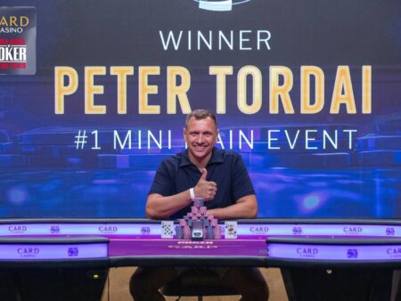 Tordai Cleans Up Final Table to Win Mini Main Event at WSOP Circuit Bratislava