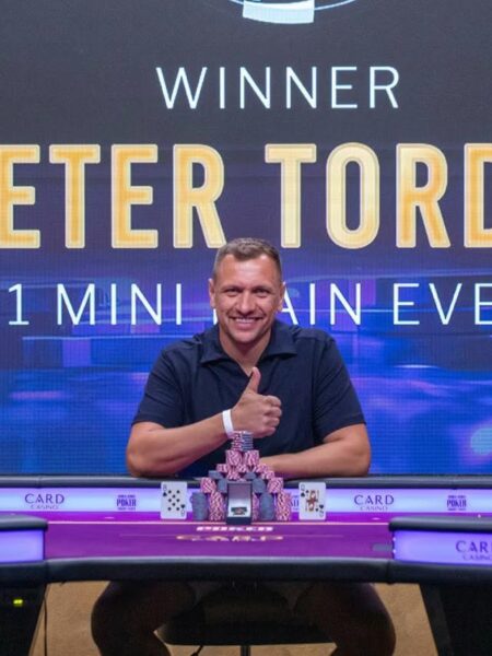 Tordai Cleans Up Final Table to Win Mini Main Event at WSOP Circuit Bratislava