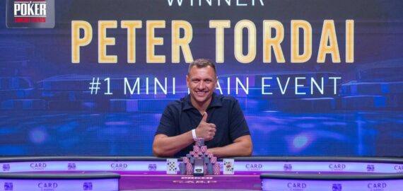 Tordai Cleans Up Final Table to Win Mini Main Event at WSOP Circuit Bratislava