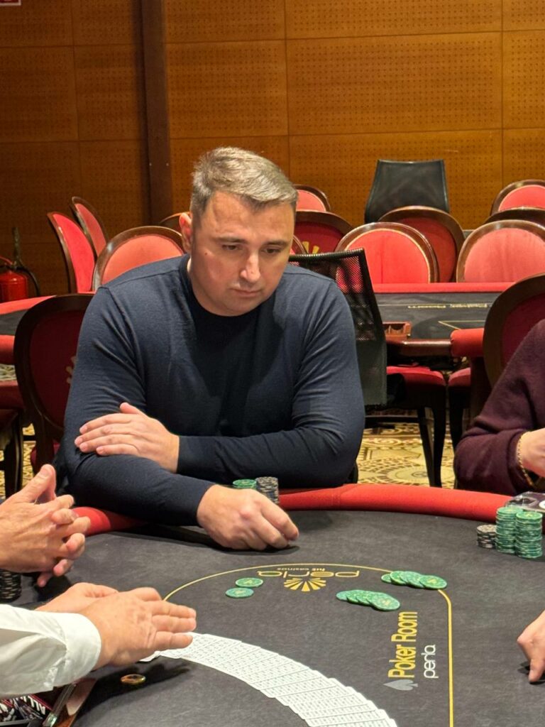 Dragan Zarić 2025 Perla Poker Festival Final Table
