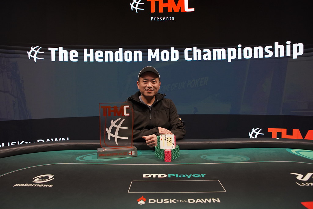 Qing Zheng, winner of the £280 THMC Nottingham.