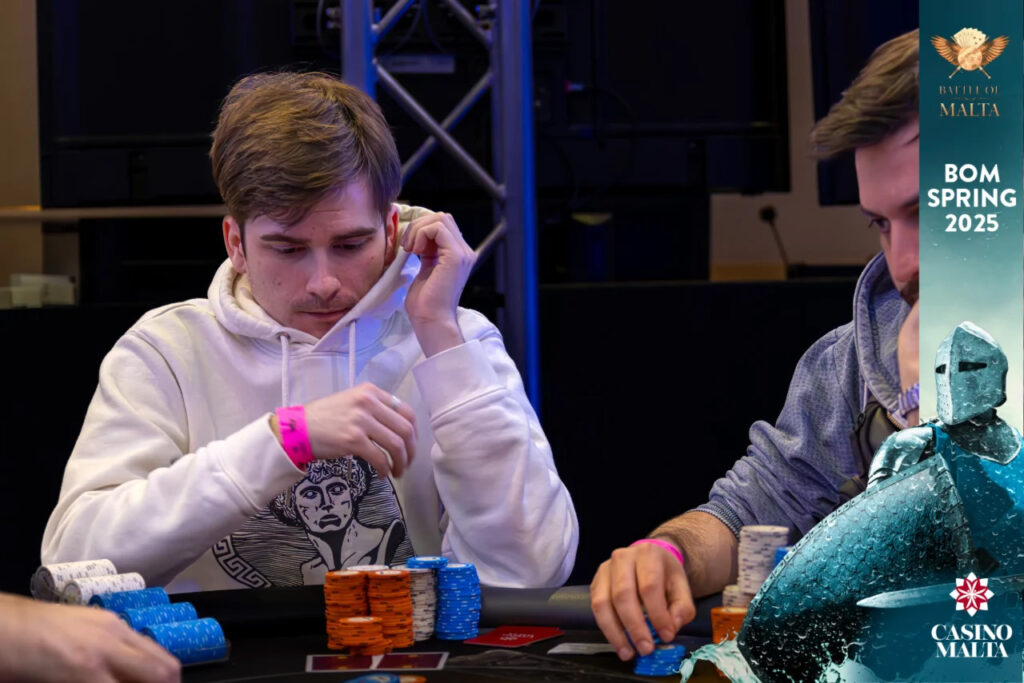 Rasmus Lundström 2025 Battle of Malta Main Event Spring Edition