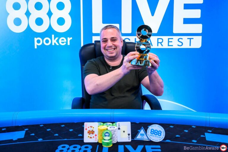 Qualifier Razvan Morar Wins 888poker LIVE Bucharest for €37,000