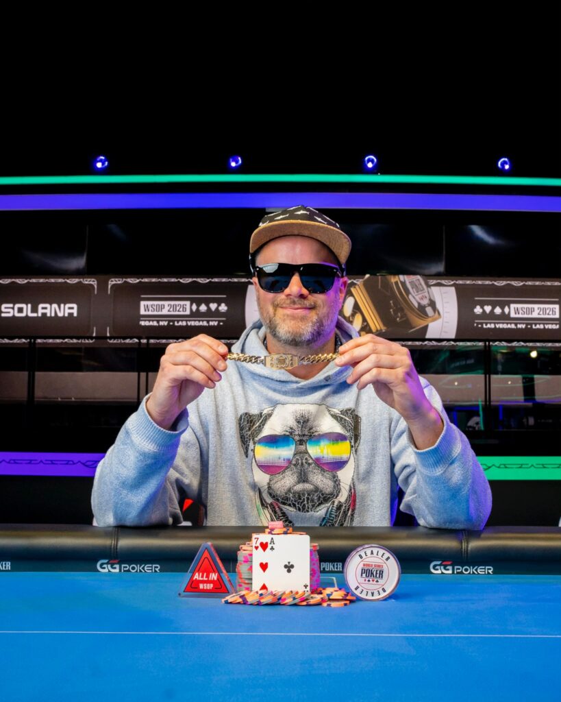 Richard Alsup 2026 WSOP Event #18: $1,500 Monster Stack No-Limit Hold'em Bracelet Win
