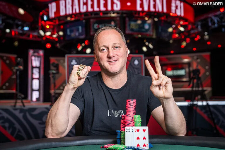 2024 WSOP: Richard Ashby Wins $1,500 Seven Card Stud Event for Second Bracelet
