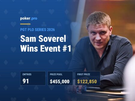 Sam Soverel Wins 2026 PGT PLO Series $5K PLO for $122,850