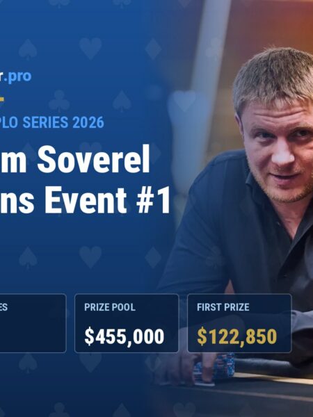 Sam Soverel Wins 2026 PGT PLO Series $5K PLO for $122,850