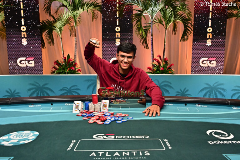 Samuel Mullur Clinches First Bracelet in WSOP Paradise $25,000 GGMillion$ High Roller Championship