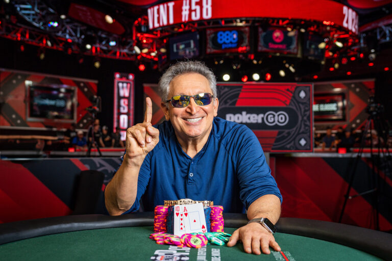 2024 WSOP: Bucket List Achievement for Sean Jazayeri in $1,000 Super Seniors Event