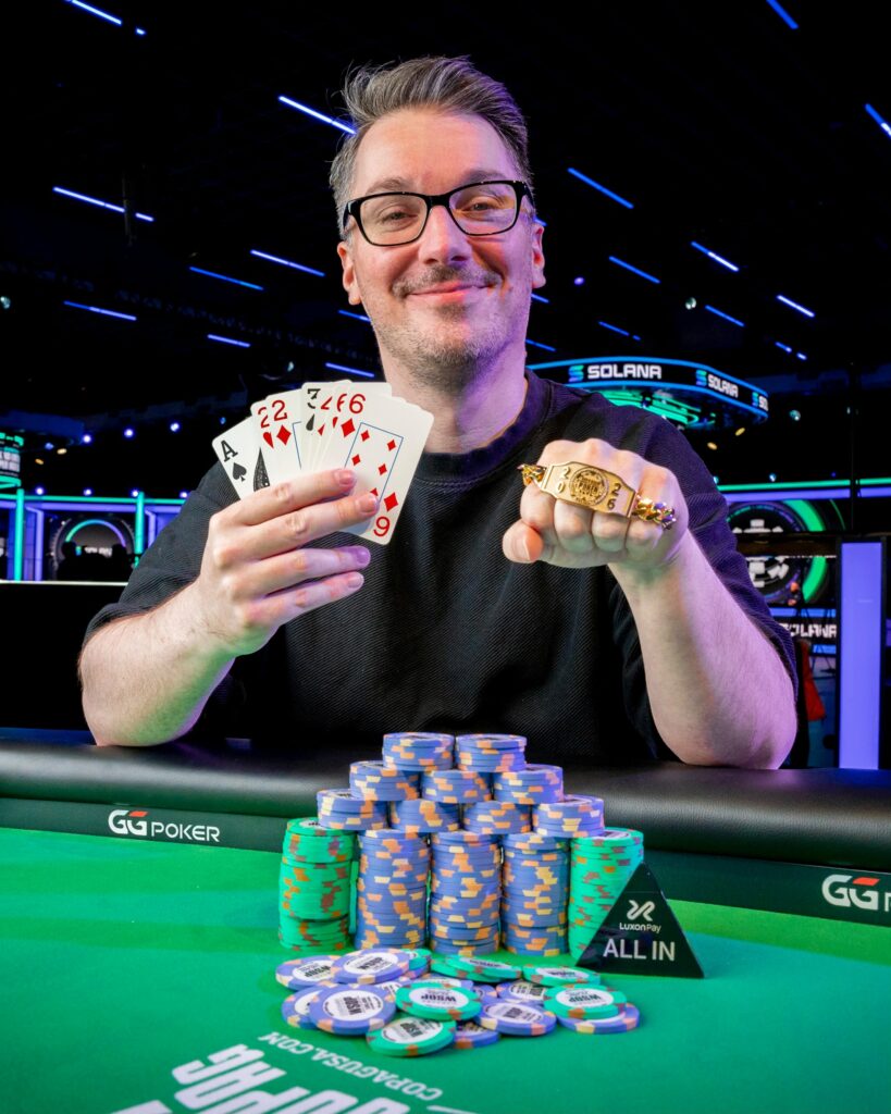 Sebastian Pauli 2026 WSOP Event #40: $1,500 Razz Bracelet Win