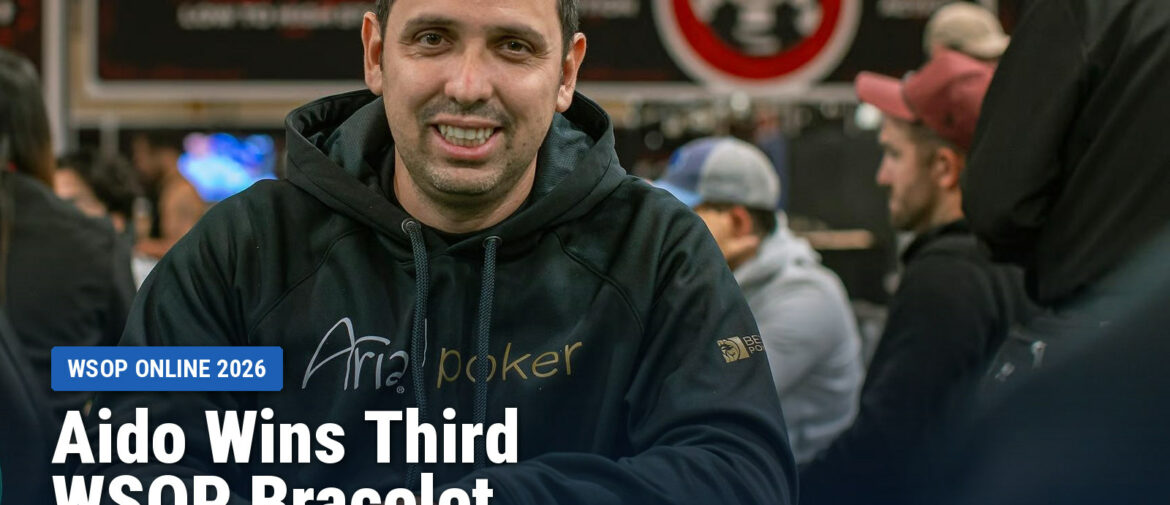 Sergio Aido Claims His Third WSOP Bracelet With a Repeat Win in the $10K GGMillion$ High Rollers