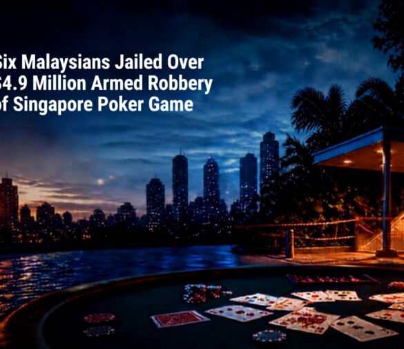 Six Malaysians Jailed Over S$4.9 Million Armed Robbery of Singapore Poker Game — One Suspect Still at Large
