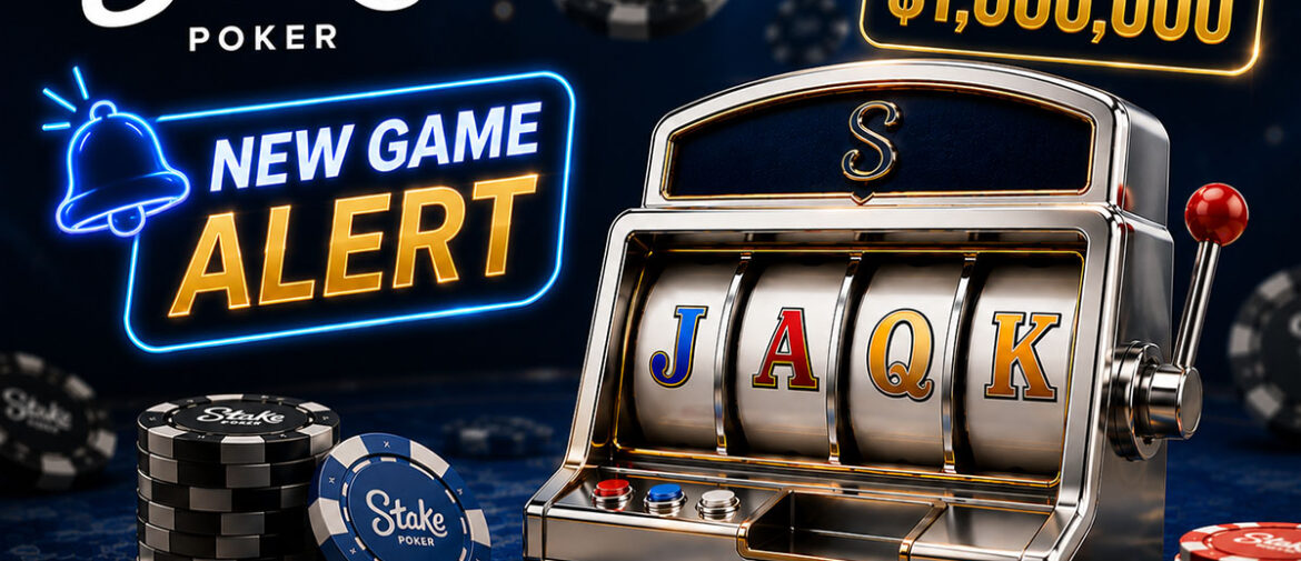 Stake Poker Launches JAQKpot With a $1,000,000 Top Prize