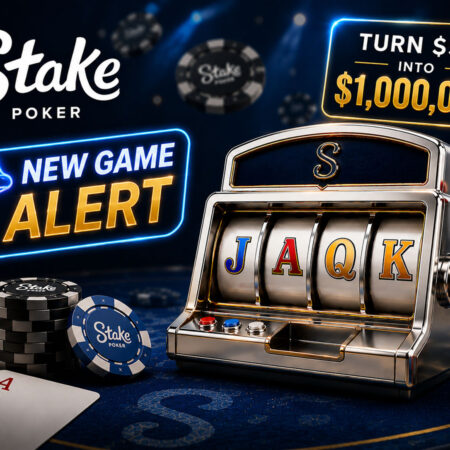 Stake Poker Launches JAQKpot With a $1,000,000 Top Prize