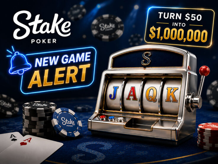 Stake Poker Launches JAQKpot With a $1,000,000 Top Prize