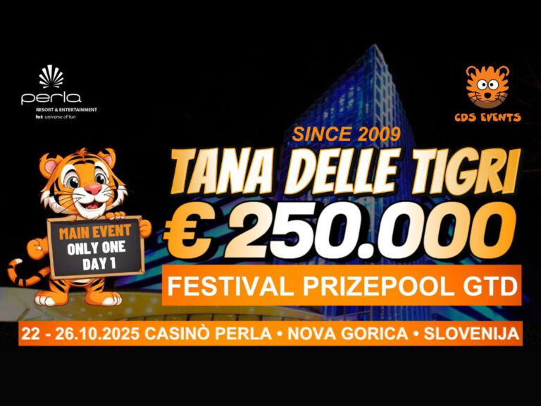 Tana Delle Tigri 2025 October Perla Poker Room