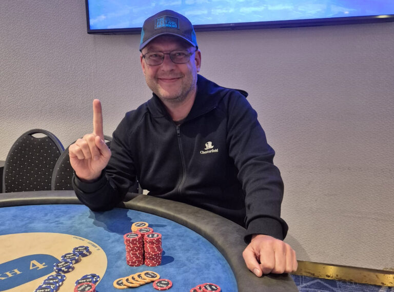 The founder of The Festival, Martin "Franke" Von Zweigbergk, bagged the chiplead from the THMC Day 1a remote flight in Prague.