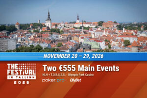 The Festival Tallinn 2026 Brings 80-Plus Tournaments, Two €555 Main Events, and the Biggest Mixed Game Schedule in Northern Europe