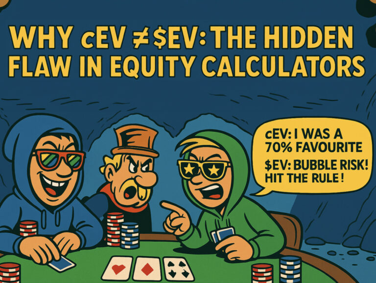 Why cEV ≠ $EV: The Hidden Flaw in Equity Calculators Poker Strategy